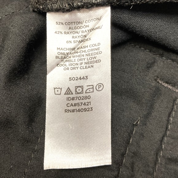 Black Anne Taylor Loft Outlet Modern Skinny Ankle Pant - 12P - Picture 10 of 10